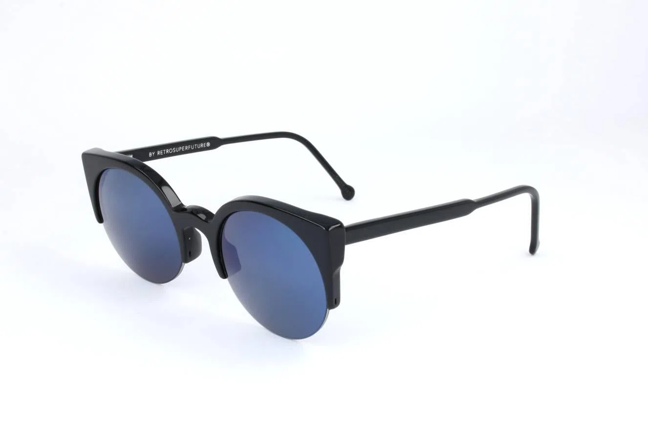 Retrosuperfuture LUCIABLACKBLUE Sunglasses - view 3